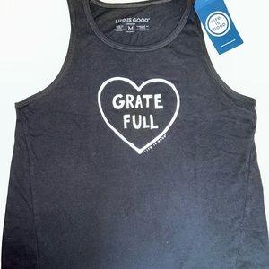 Life Is Good black tank top